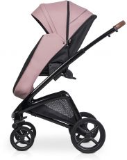 Дитячий візочок 2 в 1 Riko XD Black Edition 03 Energy Pink